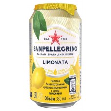 Купить Напиток газированный Sanpellegrino Лимон, 330 мл