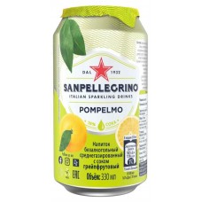 Напиток газированный Sanpellegrino Грейпфрут, 330 мл