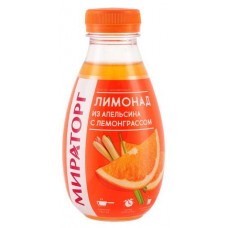 Напитог газированный «Мираторг» Апельсин и лемонграсс, 370 г