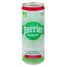Напиток энергетический Perrier Energize со вкусом граната, 330 мл