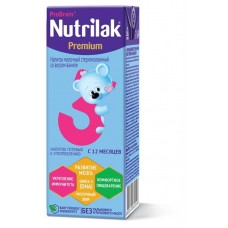 Смесь молочная Nutrilak 3 Premium с 12 мес, 200 г