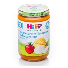 Спагетти HiPP с помидорами и моцареллой с 8 месяцев, 220 г