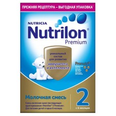 Смесь сухая молочная Nutrilon Premium 2 с 6 мес., 600 г