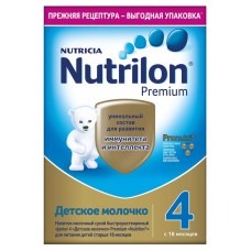 Смесь сухая молочная Nutrilon Premium 4 с 18 мес., 600 г