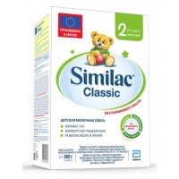 Смесь Similac Classic 2 для комфортного пищеварения и полноценного развития, 6-12 мес., 600 г