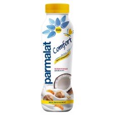 Купить Биойогурт питьевой Parmalat Comfort мюсли-кокос безлактозный 1,5%, 290 г