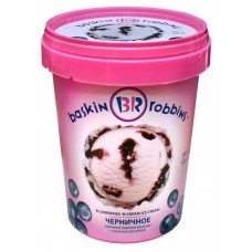 Купить Мороженое Baskin Robbins черничное, 1 л