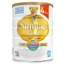 Купить Напиток молочный Similac Gold 4 c 18 мес, 900 г