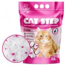 Купить Наполнитель для кошачьего туалета Cat Step Crystal Pink силикагелевый