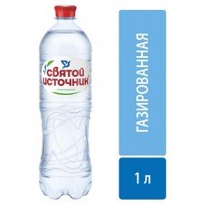 Купить Вода питьевая «Святой Источник» с газом, 1,5 л