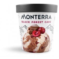 Мороженое сливочное Monterra Шоколадно-вишневый торт БЗМЖ, 300 г