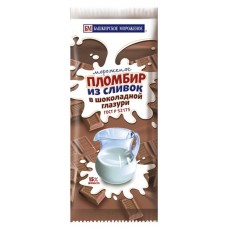Мороженое эскимо «Башкирское мороженое» ванильный в шоколаде с фундуком, 60 г