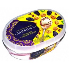 Купить Мороженое BAHROMA сливочное чернослив грецкий орех, 450 г