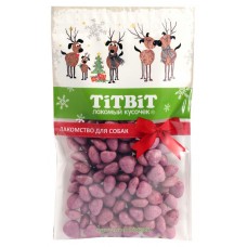 Лакомство для собак TITBIT мясные конфеты с черникой, 70 г