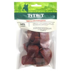 Лакомство для собак TiTBiT Чипсы из говядины Золотая коллекция, 60 г