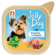 Корм для собак «Зоогурман»Jolly Dog Ягненок с сердцем, 100 г