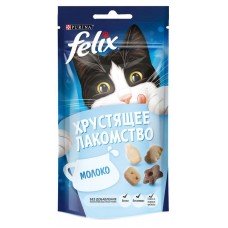 Лакомство для кошек Felix с молоком, 60 г