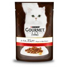Купить Корм для кошек Gourmet A la Carte говядина, 85 г
